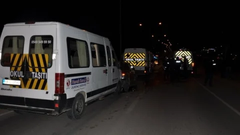 Tekirdağ'da 5 Araç Birbirine Girdi