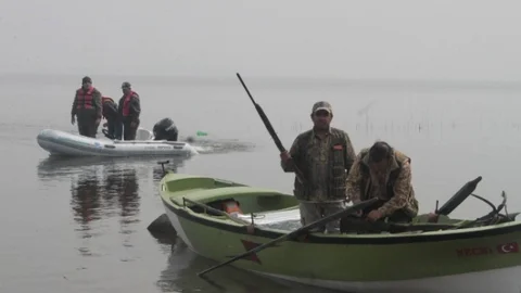 Kaçak Avlananlara Havadan Takip