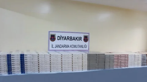Diyarbakır'da 19 Bin 876 Paket Kaçak Sigara Ele Geçirildi