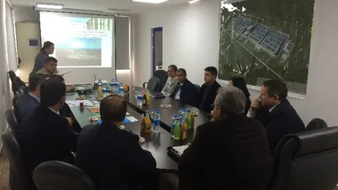 Alman Konsolos Vetter Manavgat Arıtma Tesisi'ni Gezdi