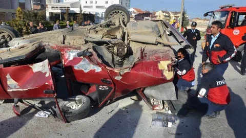 Karamanda Trafik Kazalarında Yüzde 7.6'lık DÜşüş