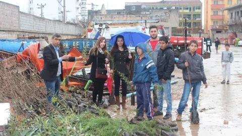 TEMA İdil'deki Okulları Yeşillendiriyor