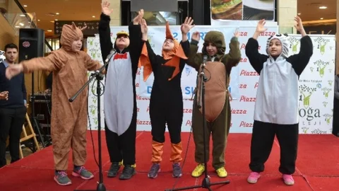 Dünya Su Günü Piazza'da Neşeyle Kutlandı