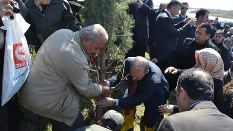 Muş'ta Bereket Ormanı Kuruldu