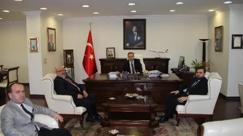 Sky Tower Hotel'den Vali Fidan Ve İl Başkanı Keskin'e Ziyaret