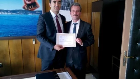 Lapseki Halk Eğitim Merkezi Müdürlüğüne Üstün Başarı Belgesi Verildi