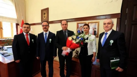 Ormancılardan Vali Çomaktekin'e Ziyaret