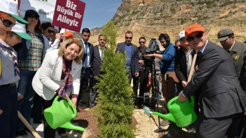 Mersin'de Bereket Ormanı Açıldı