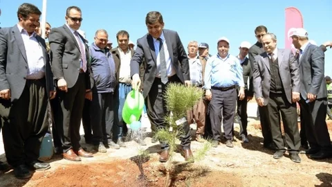 Şehitkamil'de Fidan Dikimi Etkinliği