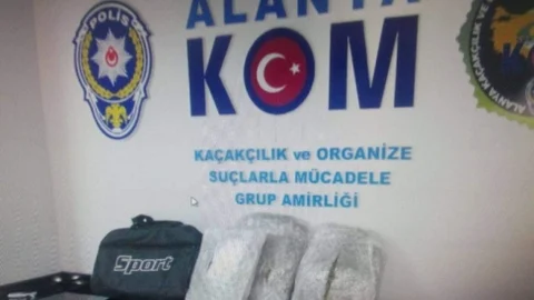 Alanya'da Uyuşturucu Yakalandı