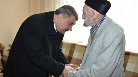 Battalgazi'de Yaşlılar Haftası Ziyareti