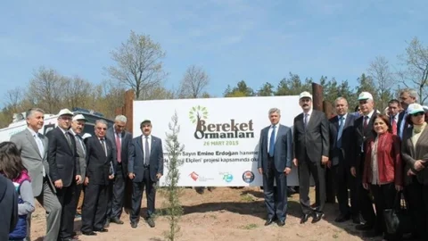 Sakarya'da Bereket Ormanı Kuruldu
