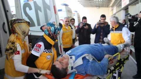 Kayseri'de Kanal Kazısında Göçük