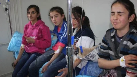 Lice'de 33 Öğrenci Zehirlendi