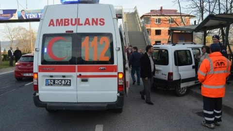 Fatsa'da Trafik Kazası