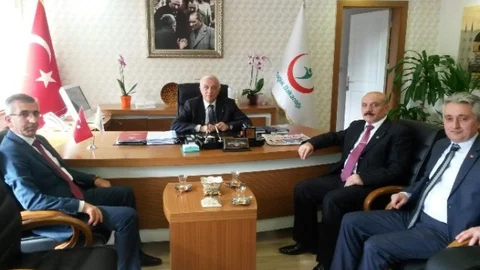 Çorum'da Sağlık Ziyareti