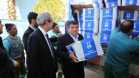 Erzurum'dan Haliliye'ye Yardım TIRI Gönderildi