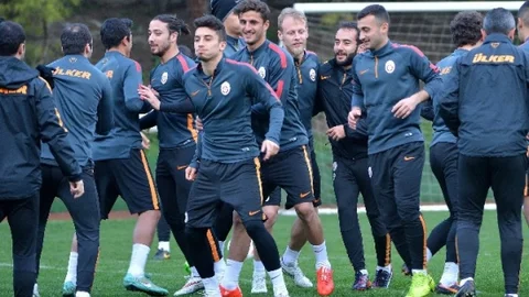 Galatasaray Kardemir Karabükspor Hazırlıkları
