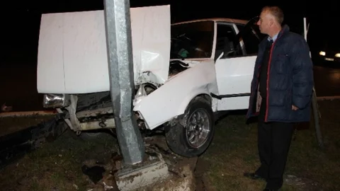 Samsun'da Trafik Kazası