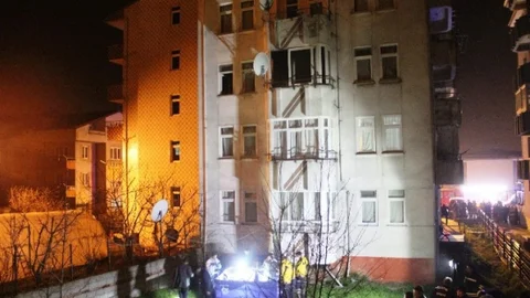 Bartın'da Yangında Hayatını Kaybetti