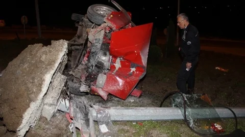 Samsun'da Trafik Kazası