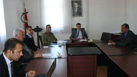 Sincik’te Seçim Güvenliği Toplantısı Yapıldı