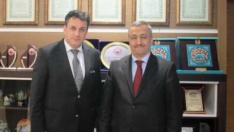 Nihat Tosun Celil Hekimoğlu'nu Ziyaret Etti