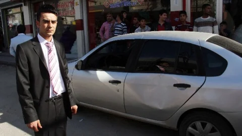 Adana'da Kuryeye Gasp