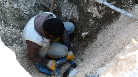 Kömürcüler Sitesi'ne Kanalizasyon Hattı Geldi