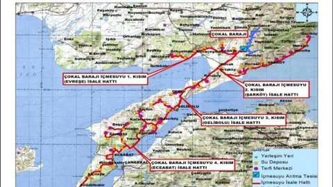 Gelibolu'da Su Projesi Tamamlanıyor