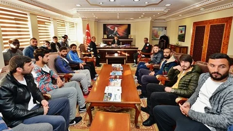 Dersimspor'dan Valiye Ziyaret