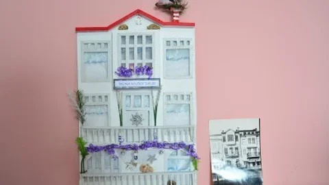 Bursa'da 90 Yaşındaki Kadın Yalı Maketi Yaptı