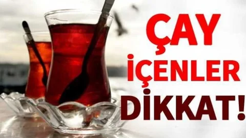 Çay Yemekle Birlikte Olmaz!