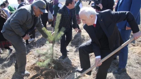 10 Bin Fidan Sevgi Ormanı'na Dikildi