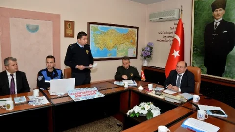 Muğla'da Güvenlik Toplantısı