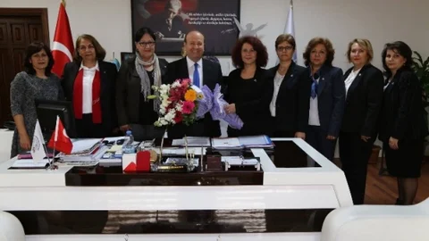 Aydın'da CHP Kadın Kolları Ziyareti