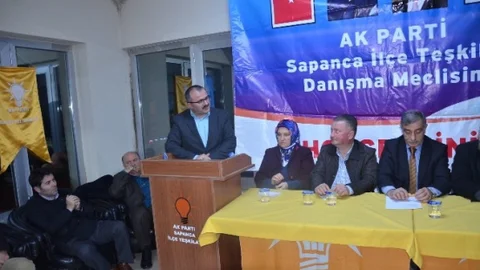 Dr. İsmail Gündoğdu Sapanca'da Toplandı