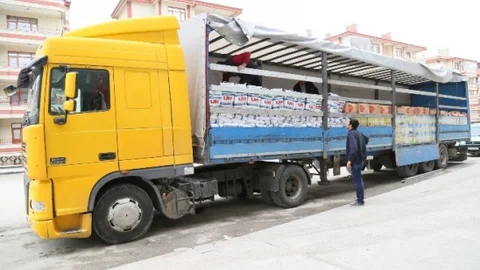Beypazarı'ndan Suriye'ye Gıda Yardımı
