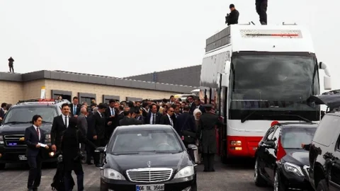 Karabük'te Erdoğan'a Sürpriz Çocuk