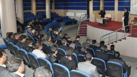 Sincik'te Servis Şoförlerine Eğitim Verildi