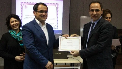 Fırat Üniversitesi'nde Sertifika Töreni