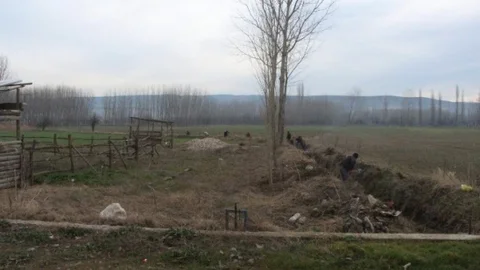 Hisarcık’ta Sulama Kanalları Temizlendi