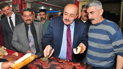 Adana'da Kasap Protestosu