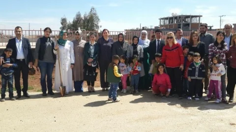 Kızıltepe'de Fidan Dikimi Etkinliği