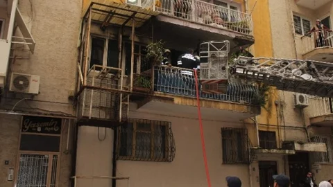 Aydın'da Yangın Paniği