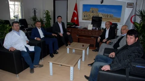 Mardin'de Hastane Ziyareti Yapıldı