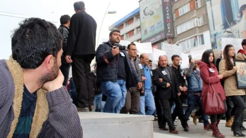 Erzurum'da Kaza Sonrası Anma