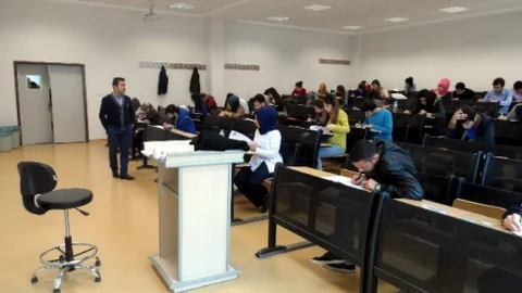 Kilis'te Erasmus Sınavı Yapıldı