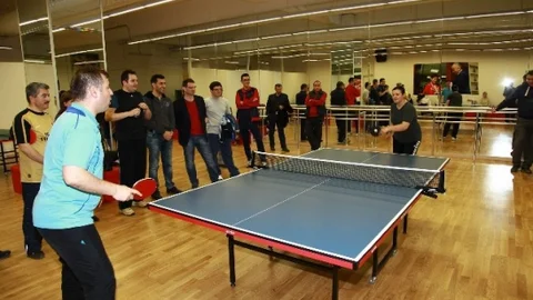 Denizli'de Masa Tenisi Turnuvası