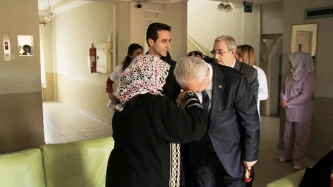 Erzincan'da Yaşlılara Ziyaret